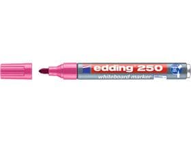 Edding Boardmarker 250 rose pointe ronde 1,5-3 mm, marqueur pour tableau blanc