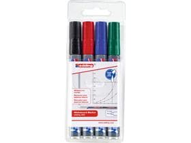 edding Boardmarker 250 E-4 pointe ronde 1,5-3 mm, marqueur pour tableau blanc