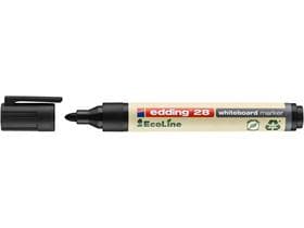 edding Boardmarker 28 Ecoline pointe ogive noire 1,5-3 mm, respectueux de l'environnement