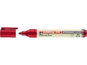 edding Boardmarker 28 Ecoline pointe ogive rouge 1,5-3 mm, respectueux de l'environnement