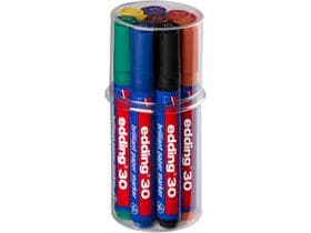 Marqueur permanent edding 30 E-8 pointe ronde 1,5-3 mm, couleur brillante