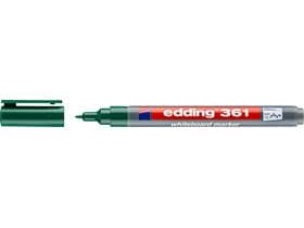 Edding Boardmarker 361 vert pointe ronde 1 mm, marqueur pour tableau blanc fin