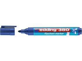 Marqueur pour tableau de conférence Edding 380, pointe ronde bleue, 1,5-3 mm