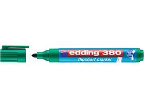 Marqueur pour tableau de conférence Edding 380, pointe ronde verte 1,5-3 mm