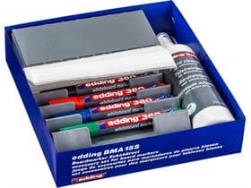 Kit d'accessoires pour marqueurs pour tableau Edding BMA 15S