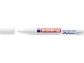 Marqueur peinture edding 750-CREA blanc pointe ronde 2-4 mm