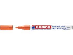 Marqueur peinture edding 751-CREA pointe ronde orange 1-2 mm