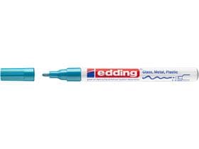 Marqueur peinture edding 751-CREA bleu clair pointe ronde 1-2 mm