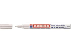 Marqueur peinture edding 751-CREA blanc pointe ronde 1-2 mm