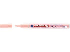 Marqueur peinture Edding 751-CREA rose pastel pointe ronde 1-2 mm