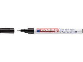 Marqueur peinture edding 780-CREA noir, pointe ronde environ 0,8 mm
