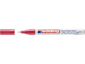 Marqueur peinture edding 780-CREA rouge pointe ronde environ 0,8 mm