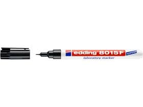 Marqueur de laboratoire edding 8015F, pointe ronde noire 0,75 mm