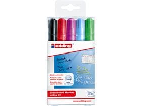 Pennarello per lavagne in vetro Edding 90ass E-5 000 punta tonda 2-3 mm