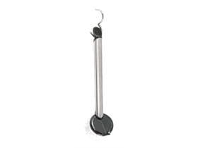 Spazzola per piatti, rotonda, manico in acciaio inox poliestere PBT, 225 x 53 x 20 mm