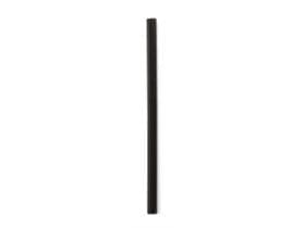 Pailles droites en bioplastique, ø 6,8 mm, longueur 135 mm, couleur noire