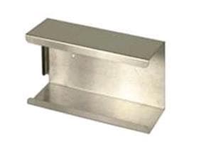 Support de boîte à gants, acier inoxydable, 250 x 135 x 95 mm