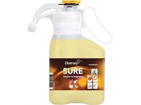 Sgrassatore e detergente per pavimenti SURE Cleaner & Degreaser SmartDose, 1,4 L Fl.