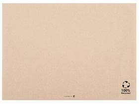 Tovaglietta americana in carta riciclata 48 gm2, 31 x 43 cm, marrone