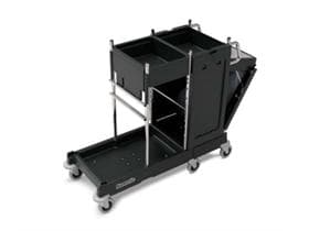 Carrello per la pulizia, PM20S (Box A+C) con ruote da 125 mm