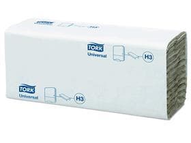 Asciugamani piegati Tork Classic Basic (H3) piegati a C 25 x 31 cm, 1 velo, 100% riciclati
