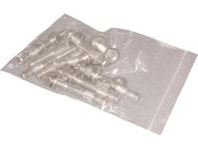Mini sachet ziplock 90 x 110 mm 0,05 mm, transparent, sans zone d'étiquetage