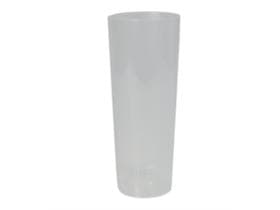 Longdrinkbecher, geeicht Ø 58 x 150 mm 0,3 dl, PP, unzerbrechlich, transparent