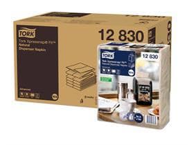 Tovaglioli dispenser Tork Xpressnap Fit 16,5 x 21,3 cm, naturali, 2 veli