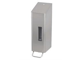 Distributore di sapone SanTral NSU 11 E/S AFP per sapone liquido da 1.200 ml, acciaio inossidabile