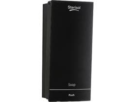 Distributeur de savon Sterisol pour sachets de 350 ml, noir