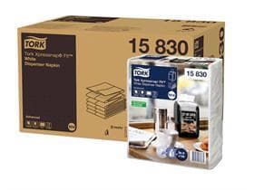 Dispenser di tovaglioli Tork Xpressnap Fit 16,5 x 21,3 cm, bianco, 2 veli