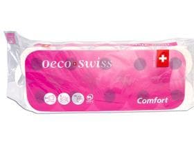 WC-Papier 3-lagig Oeco Swiss Comfort weiss, 250 Coupon, 9.5 x 11.5 cm