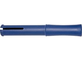 Poignée pour film étirable en paquet 10 cm plastique bleu, convient pour