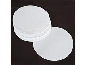 Disques à gâteau ø 22 cm blancs résistants à la graisse, revêtus de PE des deux côtés, 500 g/m²
