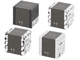 Mouchoirs blancs Prestige 3 plis, 100 % cellulose, format feuille 20,8 x 21 cm
