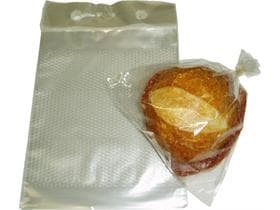 Sacchetti per panini 19 x 15 + 4 cm, bloccati a 100 pezzi, perforati, trasparenti