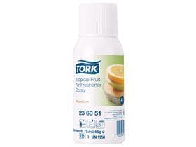 Cartuccia profumata Tork A1 Premium Frutta Tropicale, 75 ml, aerosol per dispenser di fragranze