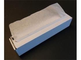 Papier sulfurisé 45 cm x 75 m en rouleaux, siliconé sur les deux faces, en boîtes
