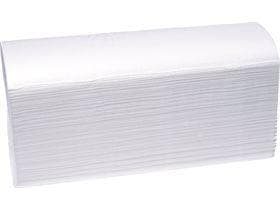 Asciugamani Prestige piegati a Z, bianco brillante, 100% cellulosa, 2 veli,