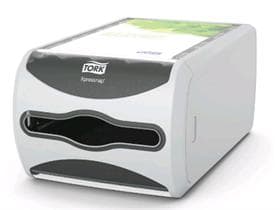 Dispenser da banco Tork Xpressnap, grigio chiaro, L 15,4 x P 31,7 x A 20,0 cm