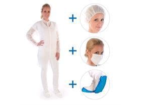 Set per visitatori, PP, 4 pezzi, set composto dai seguenti articoli:
