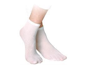 Chaussettes jetables en polyamide FOOT FRESH, blanches, taille à partir de 39