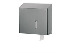 Distributore di carta igienica SanTral RHU 31E AFP per rotoli Jombo fino a ø 330 mm, acciaio inox