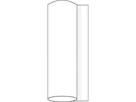 Rouleaux de nappe Airlaid, 120 cm x 25 m, blanc