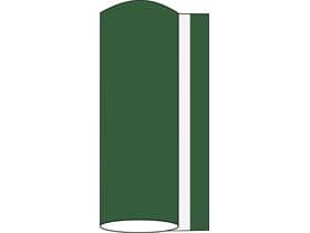 Chemin de table Airlaid, 40 cm x 24 m, vert foncé