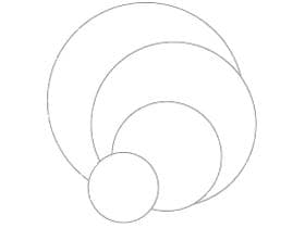 Capuchons en carton mat, 105 mm, blanc