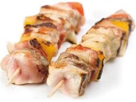 Brochette à shish kebab en bambou, 20 cm, ø 3 mm, naturel