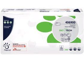 WC-Papier Superior Bio-Tech, Zellstoff 3-lagig, weiss, 250 Coupons