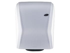Distributeur de rouleaux d'essuie-mains XIBU TOWEL hybride, blanc, système à 2 rouleaux, automatique