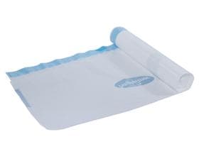 Sacchetto per la spazzatura XIBU da 45 litri bianco, in plastica resistente allo strappo, adatto a: